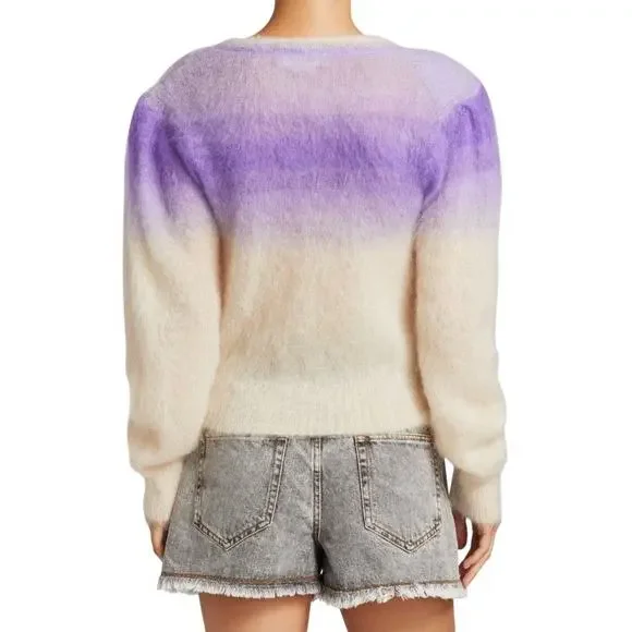 ISABEL MARANT Deniz Ombre Crewneck Sweater - Picture 3 of 6